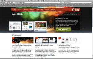 Opera 10 Beta