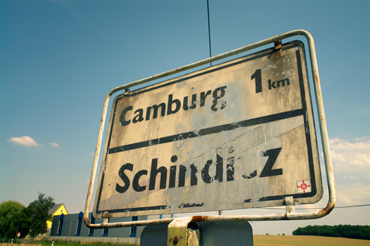 GDR sign that survived over 20 years without being replaced