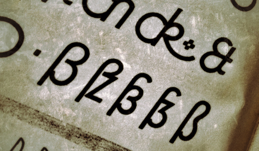 Ways to draw an ß in the 1940s